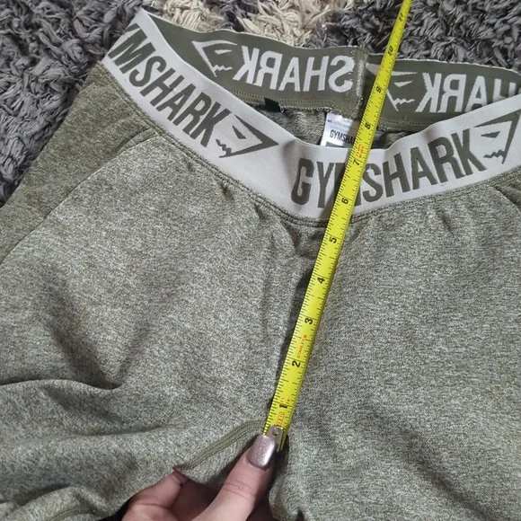 Gymshark Legging Green Super Stretchy Workout Fitness Pant Size M - Picture 6 of 6